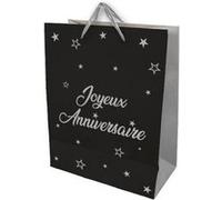 sac cadeau 30x40cm argent - surprisez vous sacmg00a G
