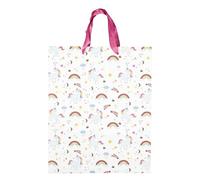 Sac Cadeau Anniversaire "Licorne" 33cm Multicolore