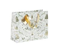 Sac cadeau de Noël CLAIREFONTAINE Dans les bois 32x13x24,5cm