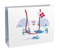 Sac cadeau de Noël 'Pinguine', shopping