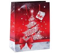 Sac cadeau de Noël 'Sparkling Tree', petit