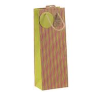 Sac cadeau pour bouteille 'Néon'