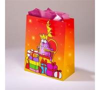 Sac cadeau Star of the day MML 20 x H 25 x P 10 cm envchat humoristique et cadeaux G