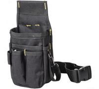 Sac ceinture à outils, sac banane multifonction, pochette de rangement robuste pour électriciens, charpentiers, entrepreneurs (petite trompette)