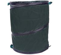Sac collecteur de feuilles avec poignée 18, 5 x 24 pouces 100 L pliable pop-up collecteur de feuilles lavable et réutilisable en polyester 210D sacs à déchets jardin pelouse