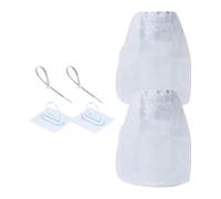 Sac collecteur de peluches solide en fibre synthétique pour | Seau de nettoyage des peluches - Boîte intérieure pour sèche-linge, poils d'animaux, machine à laver - Réutilisable