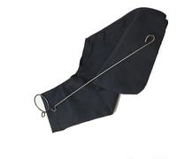 Sac collecteur de poussière pour scie à onglet de 255 mm, cadre métallique, sac à poussière réutilisable, scie de 255 mm, robuste sac collecteur de poussière pour scie circulaire de 255 mm, grand sac