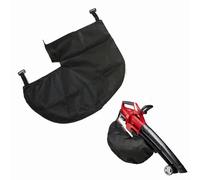 Sac collecteur pour aspirateur à feuilles Einhell GE-CL 36 Li E-Solo pour Gardenic Hof 3000 W - Sac de rechange avec fermeture éclair - Noir