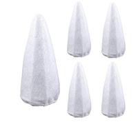 Sac d' de piscine, sacs filtrants de piscine | Sac filtrant Fine Mesh Vacuum Net | 5 x Fournitures de nettoyage de récepteurs de feuilles, filtre à vide de pièces de rechange, débris