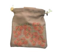 Sac d'alimentation - Sac à outils pliable avec cordon de serrage | Sac de récolte pour le camping, la randonnée, la chasse, le stockage des aliments, Marron clair, se beskrivning, Fermeture Éclair