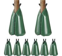 Sac d'arrosage pour arbres, lot de 8 sacs de 75,7 litres à libération lente, résistants
