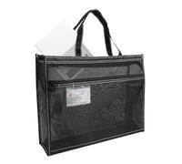 Sac d'art en , 43,2 x 33 x 11,1 cm, organiseur de fichiers transparent avec poignée et fermeture éclair, support d'œuvres d'art A3 pour affiche, livre de peinture, carnet de croquis aquarelle
