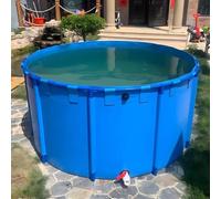 Sac de bassin étanche en PVC avec valve de vidange pour alimentation en eau | Sac étanche pliable et durable pour alimentation en eau d'urgence, multifonctionnel pour aquariums, piscines et étangs