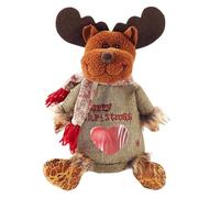 Sac de bonbons de Noël de poupées 3D | Sac traité tissé | Sweet Goody Bag, adorable emballage en tissu, idée cadeau réutilisable de Noël, sac de décoration