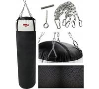 Sac de boxe 80x30 cm rempli + fixation