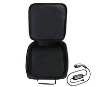 Sac de câble de cavalier automobile - Organisateur de stockage portable, étui résistant aux intempéries | Sac de câble de démarrage de batterie durable, sac de kit de batterie pour, Noir , square, Se