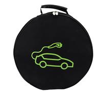 Sac de câble de démarrage Rond, Sac de Rangement de câble de Chargeur de VE étanche de 14 Pouces pour, Sac de câble de VE Portable pour, Sac de câble d'outils