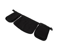 Sac de Ceinture Réglable Grande Capacité pour Travail Jardin | 5 Poches dont 2 Zippées, Polyester Solide, Sangle Extension Incluse, Multifonctionnel