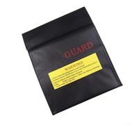 Sac de chargement et de rangement pour télécommande avec matériau ignifuge conçu pour une protection multiple de batterie (18 x 23 cm)