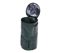 Sac de Compost Jardin Poubelle à Compost Bac à Compost Composteur Déchets Alimentaires Sac à Déchets de Cuisine et de Jardin en PE Imperméable (45 x 80cm)