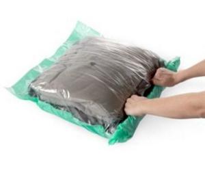 Sac de compression COMPACTOR lot de 2 sacs de rangement sous vide compression manuelle taille L