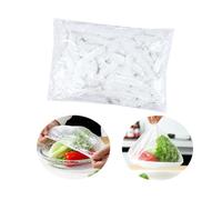 Sac de Conservation - 100pcs - Housses Élastiques Réutilisables - PE Transparent - Protection Alimentaire