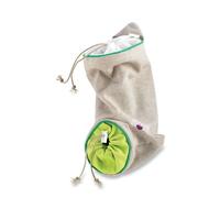 Mastrad Sac de conservation ail et échalotes en coton vert