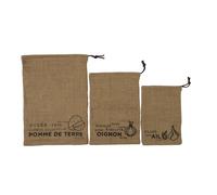 Sac De Conservation - Cook Concept - Toile De Jute - Marron