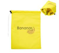 Sac De Conservation Des Bananes Stay-Fresh - Sacs De Produits Réutilisables Avec Cordon De Serrage Le Sac De Rangement Sturdy Empêche Les Odeurs Pour Les Fruits Et Légumes, 28 X 39 X 1cm