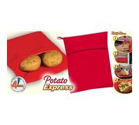 Sac de cuisson - Potato Express - Housse de cuisson rapide - Cuisson parfaite - 4 minutes - Pommes de terre