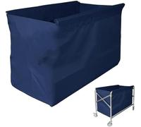 Sac de doublure de rechange pour chariot à linge - Rangement amovible en tissu Oxford pour panier à roulettes et chariot, idéal pour la maison ou l'hôtel