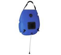 Sac de douche de camping bleu 20 L PVC