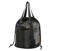 Sac De Douche en Maille Pochette Panier Toilette Maille imperméable séchage | Sac Fourre-Tout Douche Léger Pour Salle De Bain Pour Voyages Camping Gym Piscine Vacances Été Dortoir