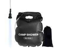 Sac de douche portable - 20 L - Ensemble de bain avec tuyau - Chauffage solaire - Douche de camping pour l'extérieur, la plage, les voyages, les voyages, le camping, le sport, les voyages en