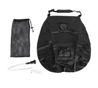 Sac de Douche Solaire 20L, Sac de Douche Portable avec Chauffage Solaire pour Camping randonnée Plage (Black)