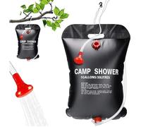 Sac de Douche Solaire Camping - NETBOAT - 20L - PVC - Noir