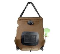 Sac de douche solaire écologique de 20 L - Douche de camping portable au design innovant pour les aventures en plein air