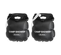 Sac de douche solaire pour camping - Cube d'eau à sac à dos, tuyau de lavage par gravité, réservoir de liquide chauffant thermique, station de lavage | Kit de nettoyage portable pour jardin