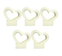 Sac de fleurs - Porte-bouquet de fleurs | Paquet de 5 sacs d'emballage de fleurss imperméables en forme de cœur, pour filles, épouse, petite amie, maman, saint-valentin, anniversaire, fête des mères,