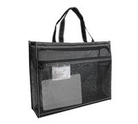 Sac de fournitures artistiques en | Organisateur de documents transparent de 43 x 33 x 11 cm avec poignée et fermeture éclair, organiseur d'art A3 pour œuvres d'art, affiche, scrapbooking