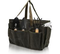 Sac de jardin en toile, imperméable, grand format, couleur olive