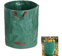 Sac de jardin et de rangement Unyqoos® de 272 litres, réutilisable et pliable, fabriqué en polypropylène (PP) renforcé, avec des poignées de transport et un fond stable
