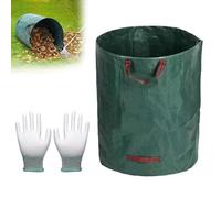 Sac de Jardin Étanche 120L pour Déchets Verts - Grand Format pour l'Herbe, les Feuilles