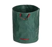 Sac de Jardin Sac à feuilles portable et réutilisable, grande capacité, conteneur de stockage déchets, sac tissé en polypropylène étanche for pelouse, cour, piscine(300L)