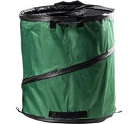 Sac de jardinage - Sac à feuilles - Volume 90 l - Pliable - Avec poignées - Robuste - Vert