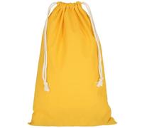Sac de Noël en coton - 30 x 45 cm - Couleur : jaune tournesol | Sacs cadeaux de Noël en coton en 6 tailles - des petites surprises aux grands cadeaux de Noël.