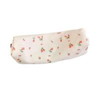 Sac De Papeterie Imprimé De Fleurs Multi-Usages, Belle Pochette De Papeterie Pratique, Accessoire Léger Pour Étudiant