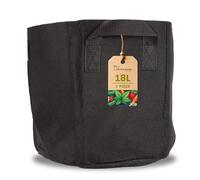 Sac de Plantation 18L - Lot de 1 Sac de Culture en Tissu Respirant avec Poignées - Pots de Jardinage Réutilisables pour Légumes, Herbes et Fleurs - Idéal pour Balcon, Terrasse et Jardin