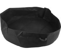 Sac de plantation rond avec poignée Sac de culture de semis de légumes pour la maisonNoir 120cmx30cm