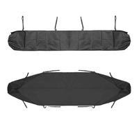 Sac de Protection pour Store Banne, 4.5m Housse de Protection Anti-poussière pour auvent de terrasse Noir Housse de Rangement po